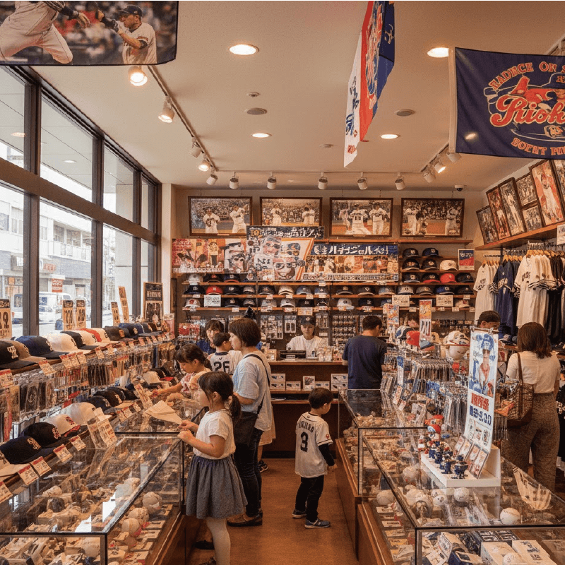 Baseball merchandise