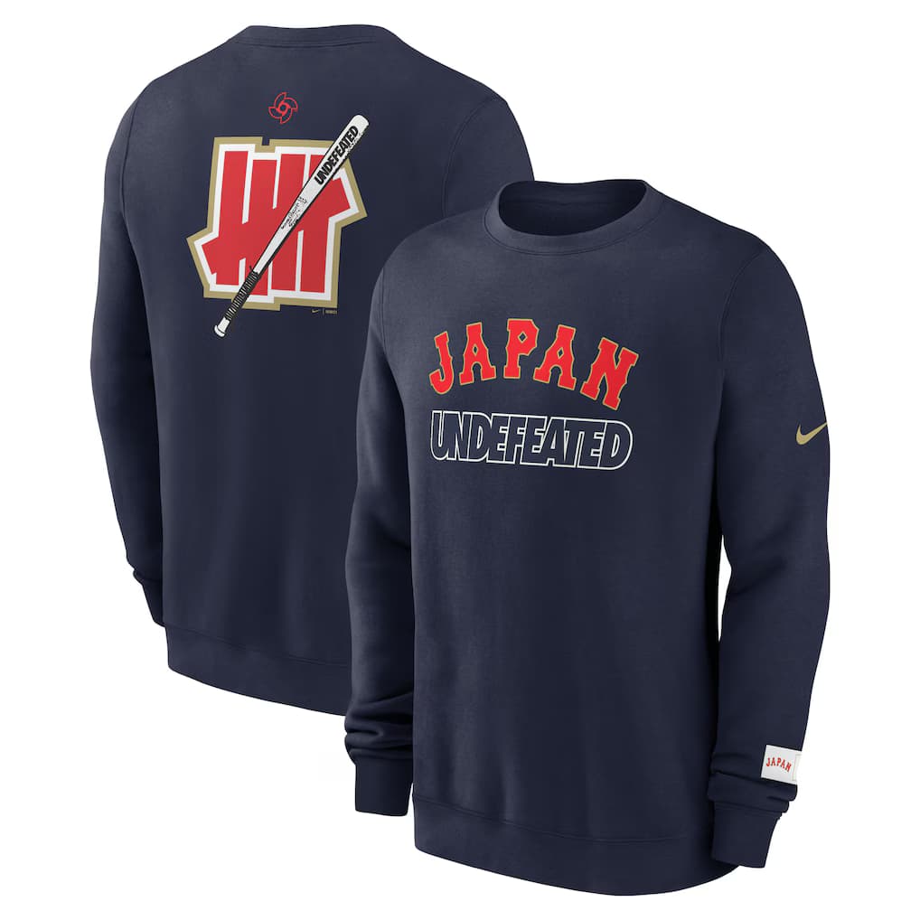 日本代表 NIKE 2026 世界棒球經典賽 × Undefeated 聯名款帽T