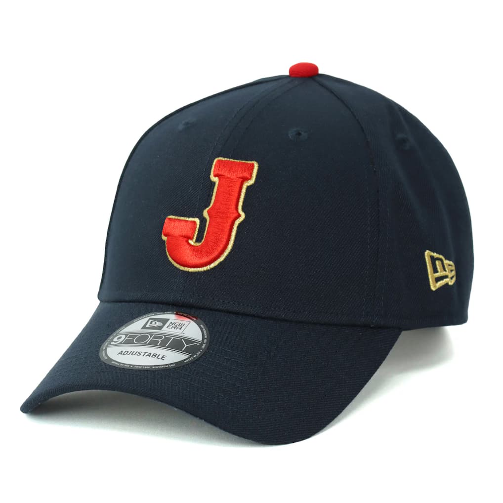 NEW ERA 9FORTY J Logo 日本代表隊 側邊 Japan Logo 款(海軍藍)
